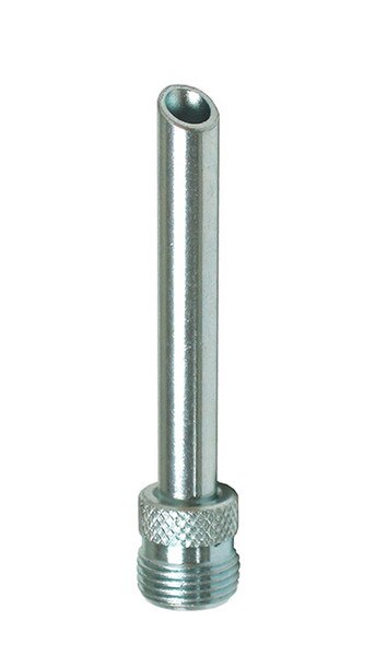 Img of Albion Style B Standard Round Metal Nozzle, 1/4" Diameter Bd